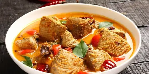 North Indian curry with tomato and curry leaves at Lovely Sweets Calgary